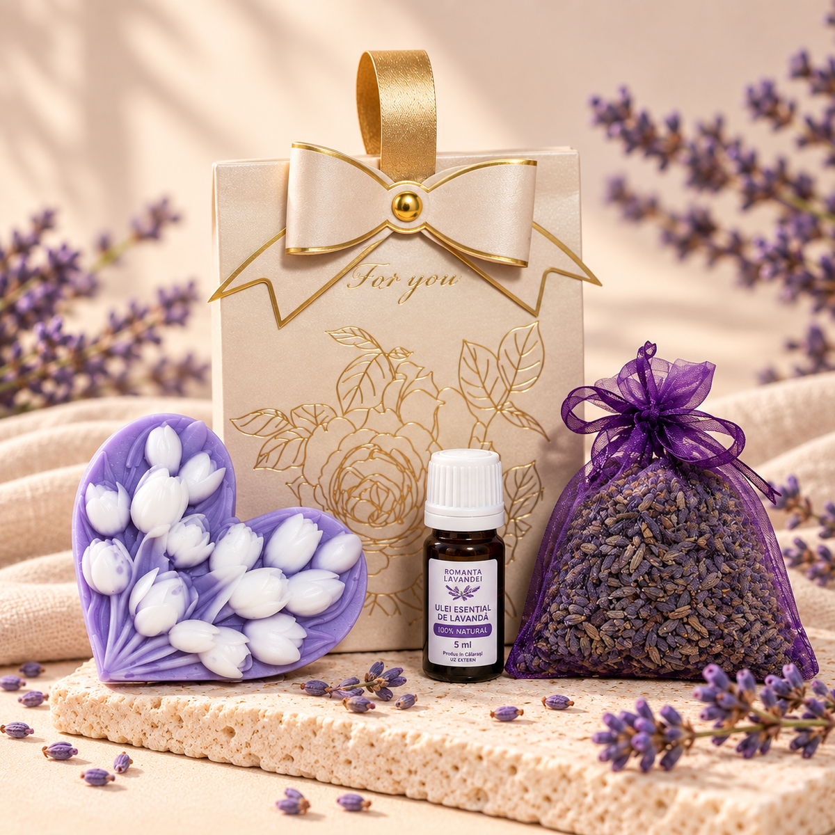 Dar de Lavandă - set cadou parfumat
