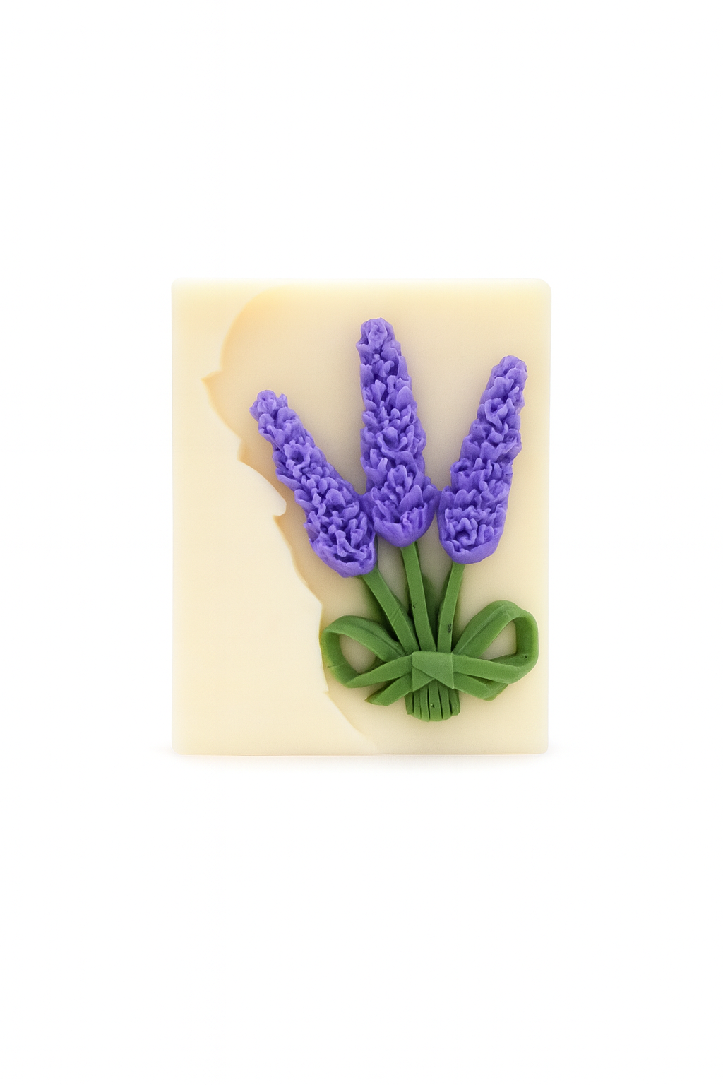 Săpun natural cu lavandă handamde - forma dreptunghiulară